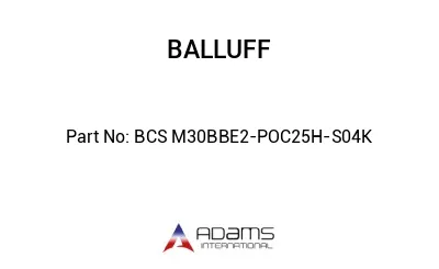 BCS M30BBE2-POC25H-S04K									