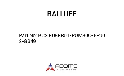 BCS R08RR01-POM80C-EP00	2-GS49								
