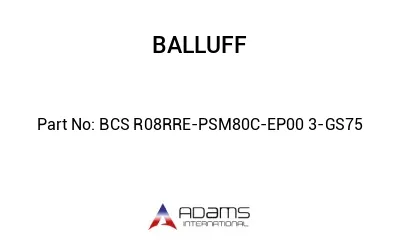 BCS R08RRE-PSM80C-EP00	3-GS75								