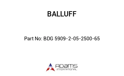 BDG 5909-2-05-2500-65									