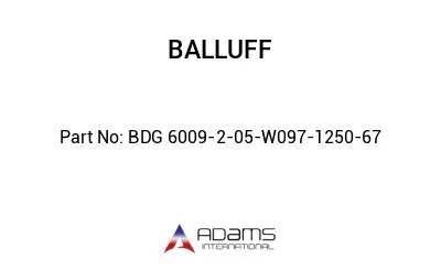 BDG 6009-2-05-W097-1250-67									
