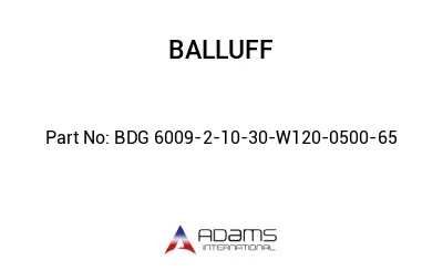 BDG 6009-2-10-30-W120-0500-65									