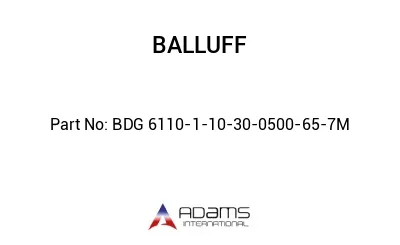 BDG 6110-1-10-30-0500-65-7M									