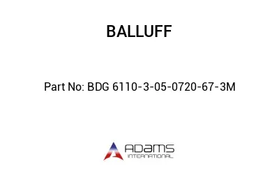 BDG 6110-3-05-0720-67-3M									