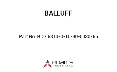 BDG 6310-0-10-30-0030-65									
