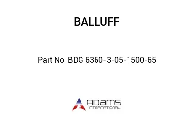 BDG 6360-3-05-1500-65									