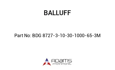 BDG 8727-3-10-30-1000-65-3M									