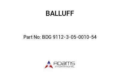 BDG 9112-3-05-0010-54									