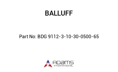 BDG 9112-3-10-30-0500-65									