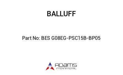 BES G08EG-PSC15B-BP05									