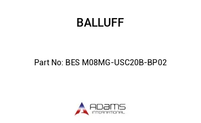 BES M08MG-USC20B-BP02									