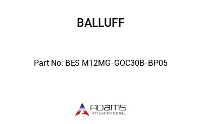 BES M12MG-GOC30B-BP05									
