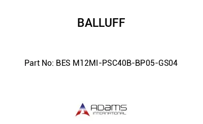 BES M12MI-PSC40B-BP05-GS04									