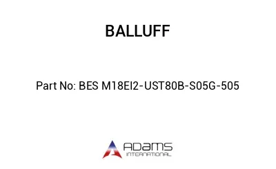 BES M18EI2-UST80B-S05G-505									