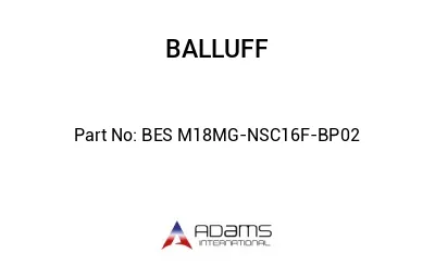 BES M18MG-NSC16F-BP02