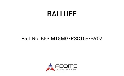 BES M18MG-PSC16F-BV02