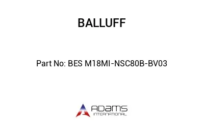 BES M18MI-NSC80B-BV03