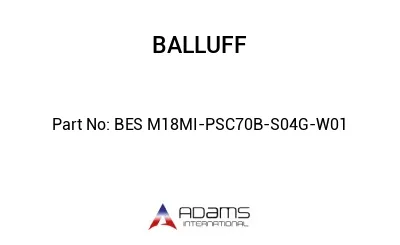 BES M18MI-PSC70B-S04G-W01									