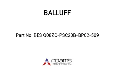 BES Q08ZC-PSC20B-BP02-509									