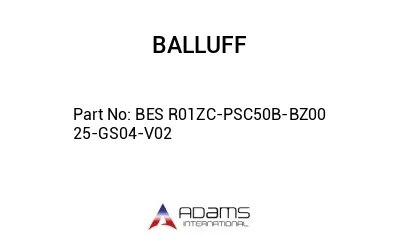 BES R01ZC-PSC50B-BZ00	25-GS04-V02								