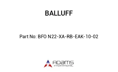 BFO N22-XA-RB-EAK-10-02									