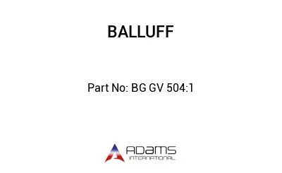 BG GV 504:1									