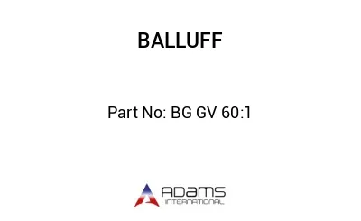 BG GV 60:1									