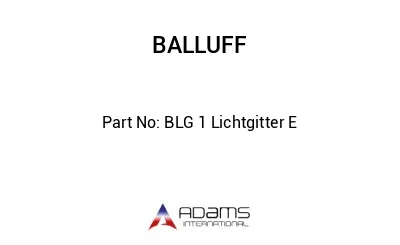 BLG 1 Lichtgitter E									