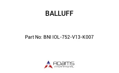 BNI IOL-752-V13-K007									