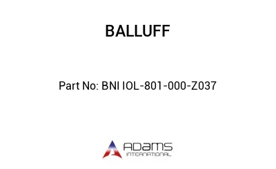 BNI IOL-801-000-Z037									