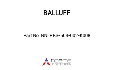 BNI PBS-504-002-K008									