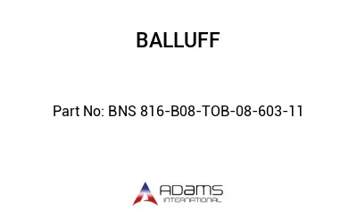 BNS 816-B08-TOB-08-603-11									