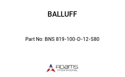 BNS 819-100-D-12-S80									