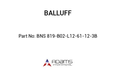 BNS 819-B02-L12-61-12-3B