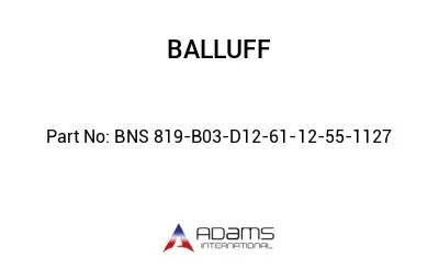 BNS 819-B03-D12-61-12-55-1127