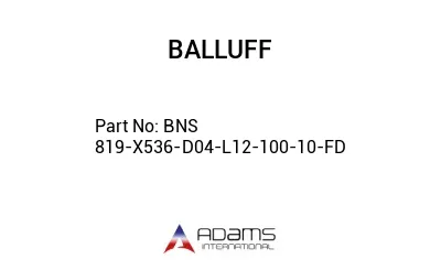 BNS 819-X536-D04-L12-100-10-FD									