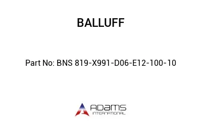 BNS 819-X991-D06-E12-100-10									