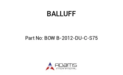 BOW B-2012-DU-C-S75									