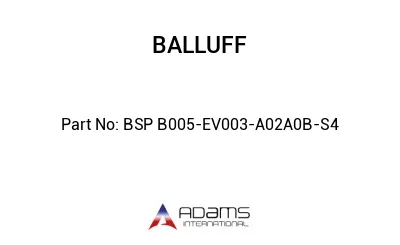 BSP B005-EV003-A02A0B-S4									