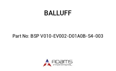 BSP V010-EV002-D01A0B-S4-003									