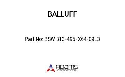 BSW 813-495-X64-09L3									