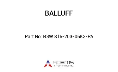BSW 816-203-06K3-PA									