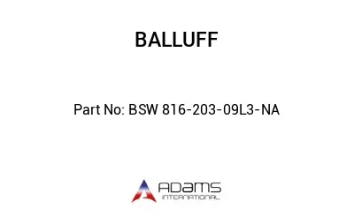 BSW 816-203-09L3-NA									