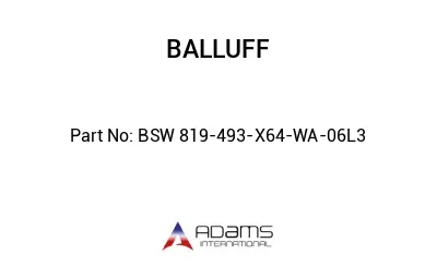 BSW 819-493-X64-WA-06L3									