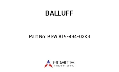 BSW 819-494-03K3									