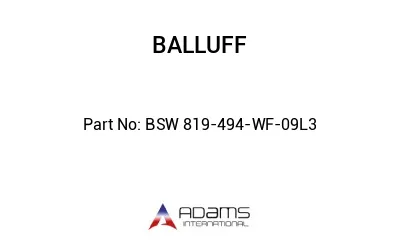 BSW 819-494-WF-09L3									