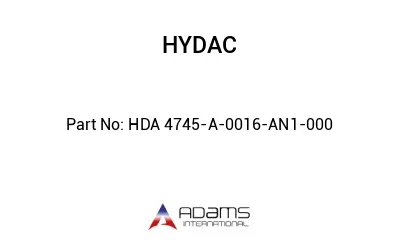 HDA 4745- A-0016-AN1-000