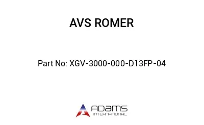 XGV-3000-000-D13FP- 04